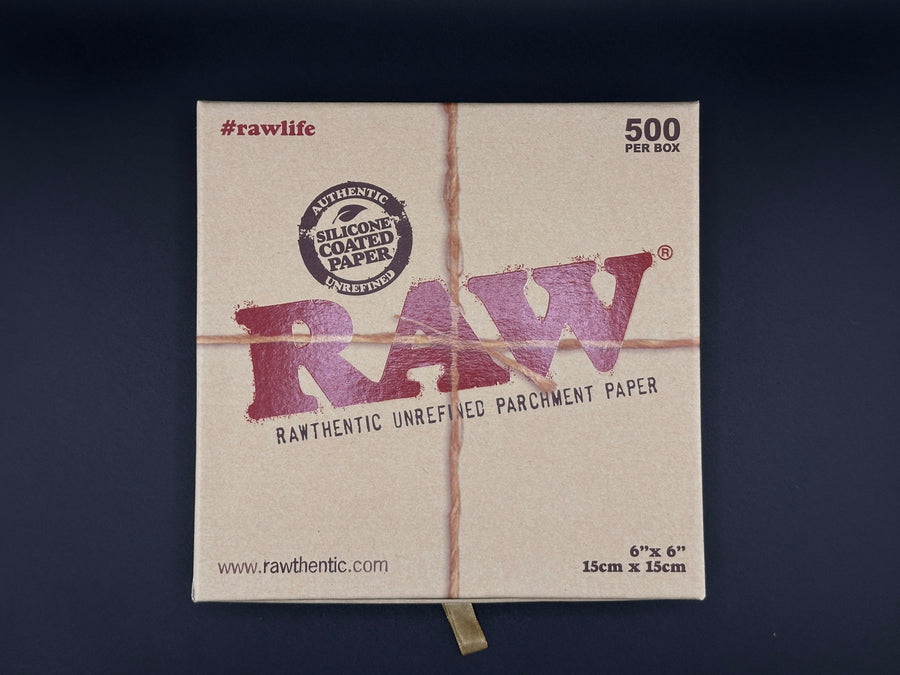 RAW Parchment Squares 6’’ X 6’’ - 500 Box