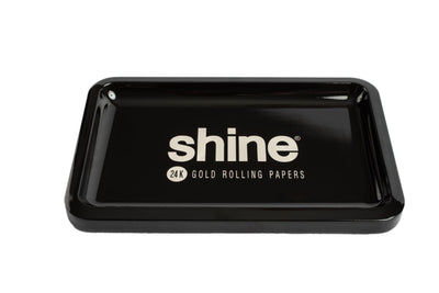 Shine Black Rolling Tray